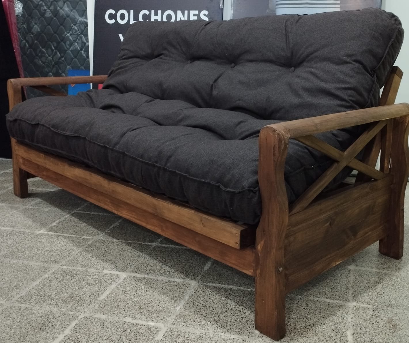 FUTONES PREMIUM ESTILO CAMPO.